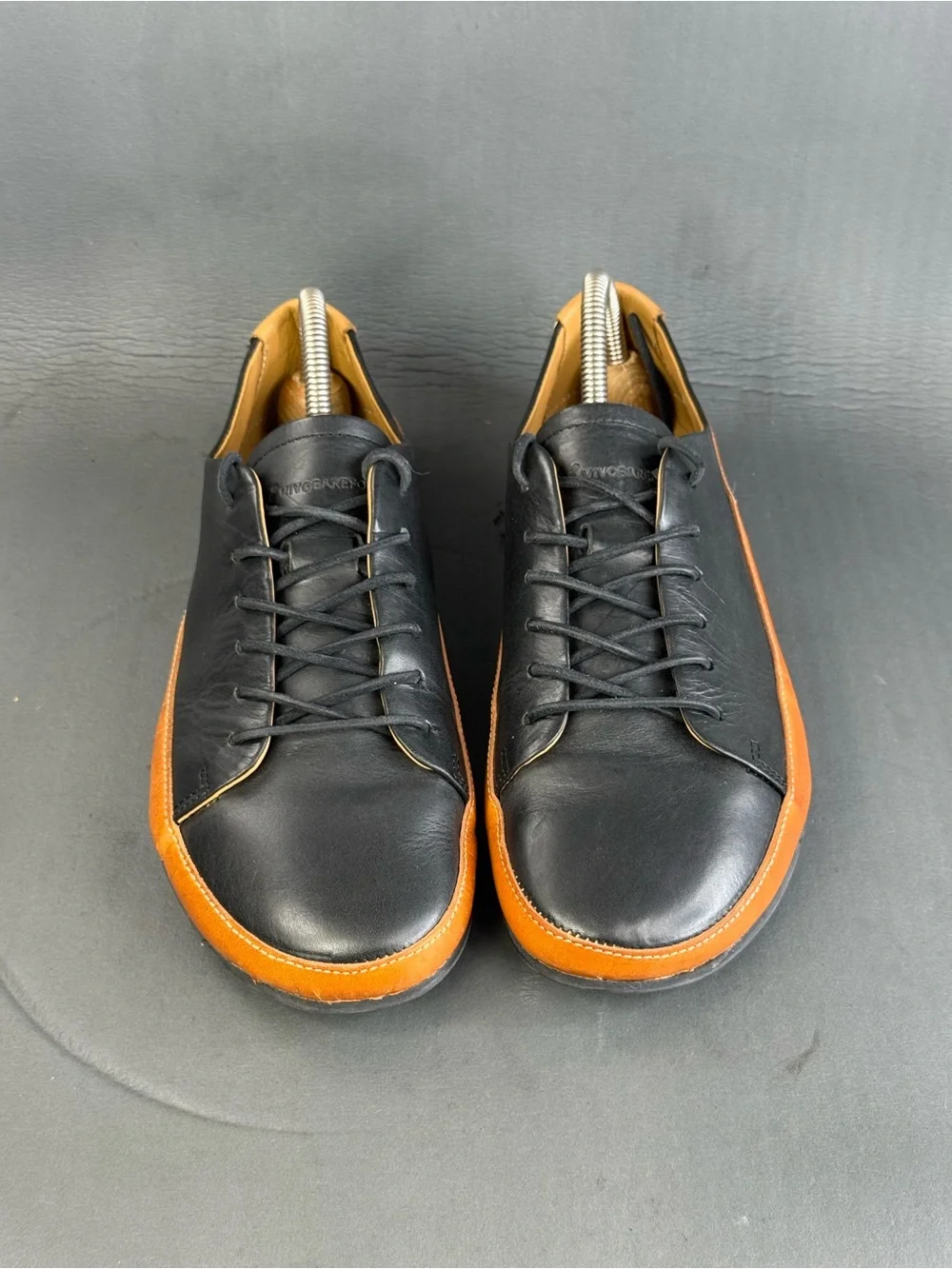 Vivobarefoot Bannister black Leather shoes men’s size 9 (42)